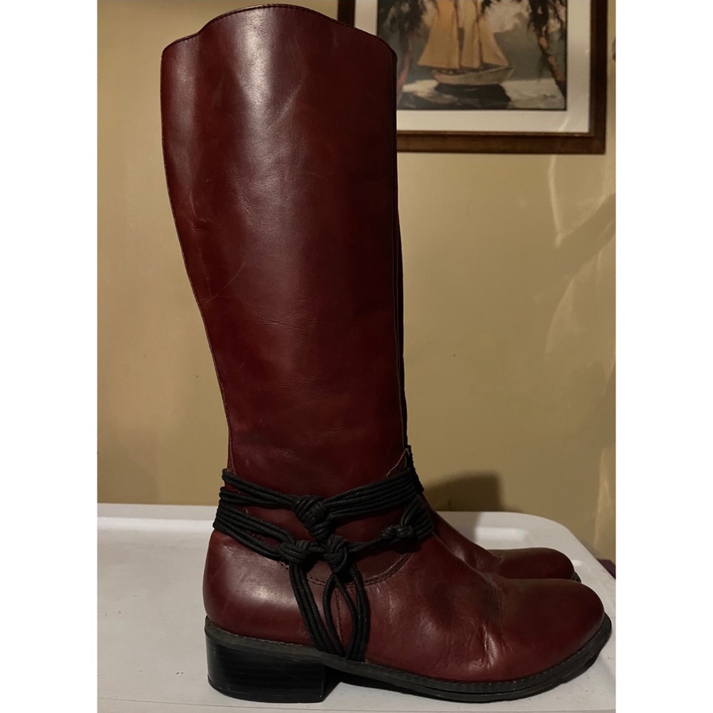 VINTAGE Carlos by Carlos Santana leather boots sz 9